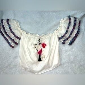 Red Carter Blouse